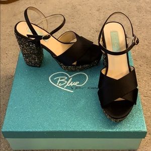 Betsy Johnson Glitter Ollie Heel 6.5